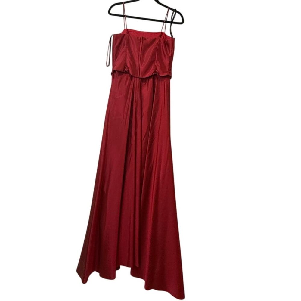 Js Collections Womens Deep Red Formal Evening Gow… - image 2
